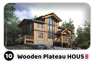 Wood Home Collection  |  Wooden Plateau House