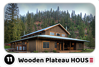 Wood Home Collection  |  Wooden Plateau House