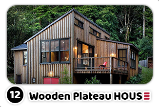 Wood Home Collection  |  Wooden Plateau House