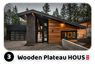 Wood Home Collection  |  Wooden Plateau House