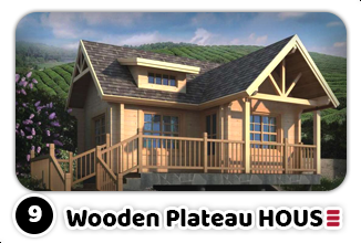 Wood Home Collection  |  Wooden Plateau House