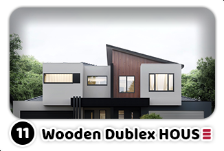 Wood Home Collection  |  Wooden Dublex House