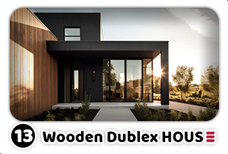 Wood Home Collection  |  Wooden Dublex House