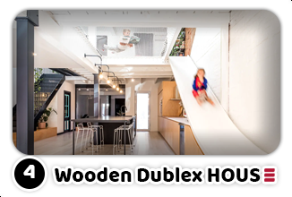 Wood Home Collection  |  Wooden Dublex House