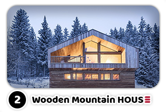 Wood Home Collection  |  Wooden Mountain House