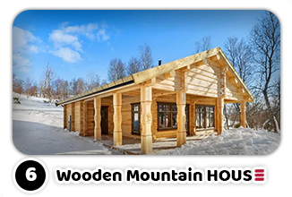 Wood Home Collection  |  Wooden Mountain House