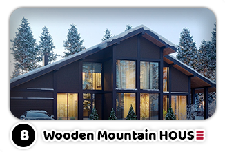 Wood Home Collection  |  Wooden Mountain House