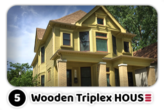 Wood Home Collection  |  Wooden Triplex House