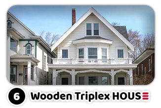 Wood Home Collection  |  Wooden Triplex House