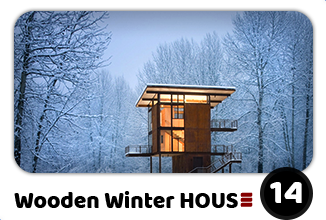 Wood Home Collection  |  Wooden Winter House