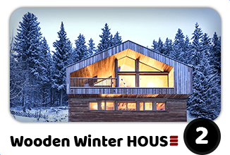 Wood Home Collection  |  Wooden Winter House